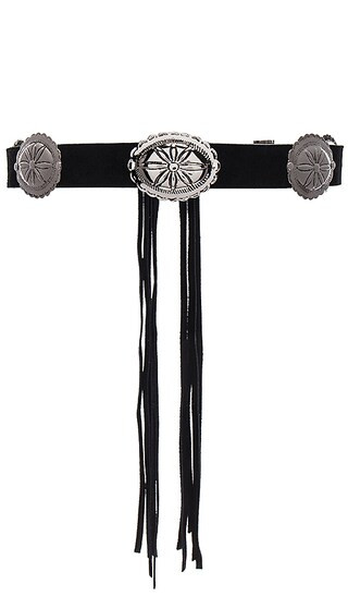 Lovestrength Shawnee Belt in Black & Nickel | Revolve Clothing