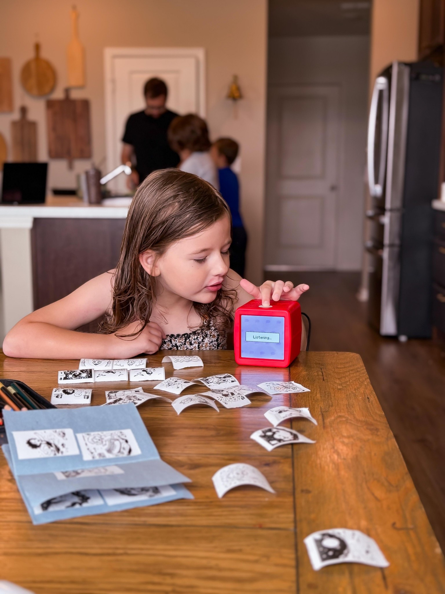 How FUN is this?!? The kids have been loving their @stickerbox and I love how creative we can get with it! It’s available at stickerbox.com. Code KELSEY10 will save you but it’s only good for the next 10 days so 🏃🏻‍♀️ 🏃🏻‍♀️ 
#stickerboxpartner

#LTKmomlife #LTKKids #LTKHome