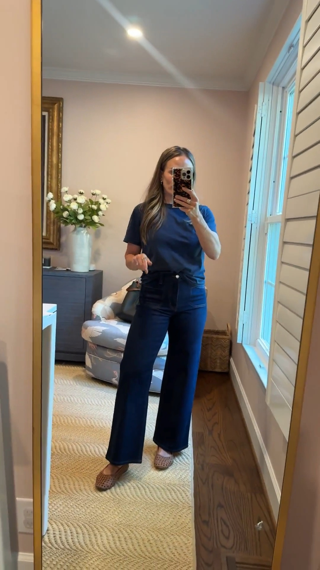 Le Slim Palazzo Wide Leg Jeans from FRAME are slightly different this year for the Nordstrom Anniversary Sale-they have different pockets. Size down. No stretch. I have the petite. 

 #LTKmomlife #LTKOver40 #LTKPetite