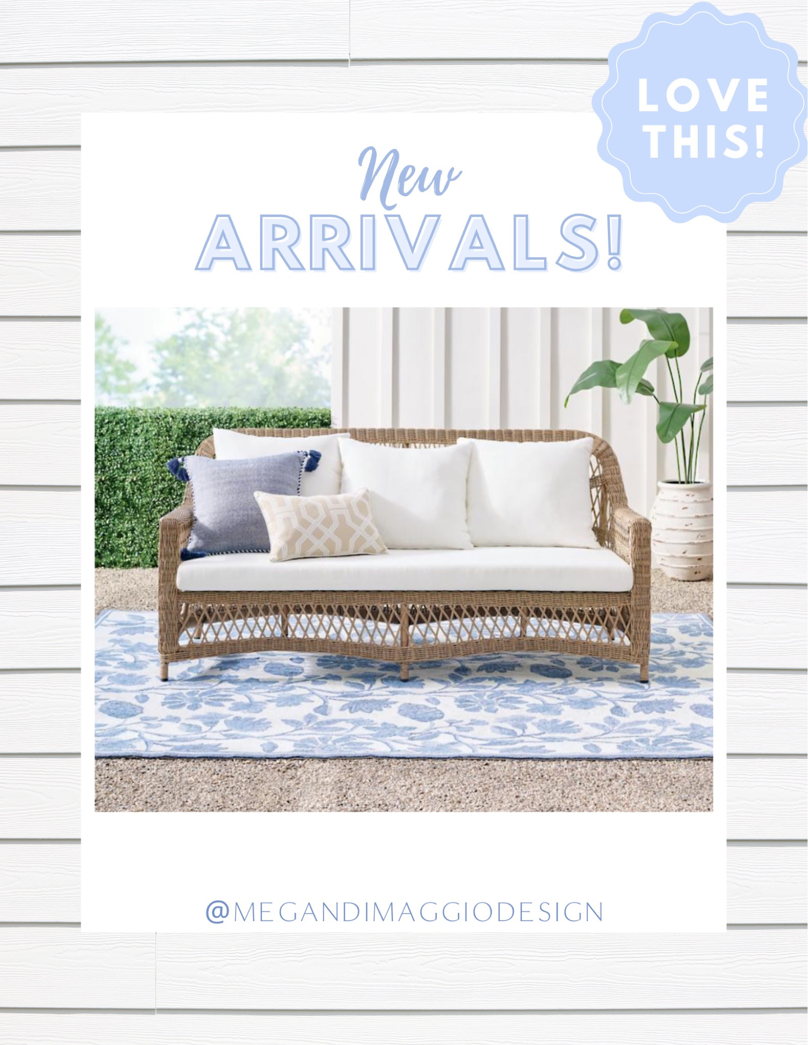 Love this new wicker outdoor collection!! Reminds me of Frontgate but for way less!! 😍🙌🏻 Linked the entire new collection 🤍☀️

#LTKSeasonal #LTKHome
