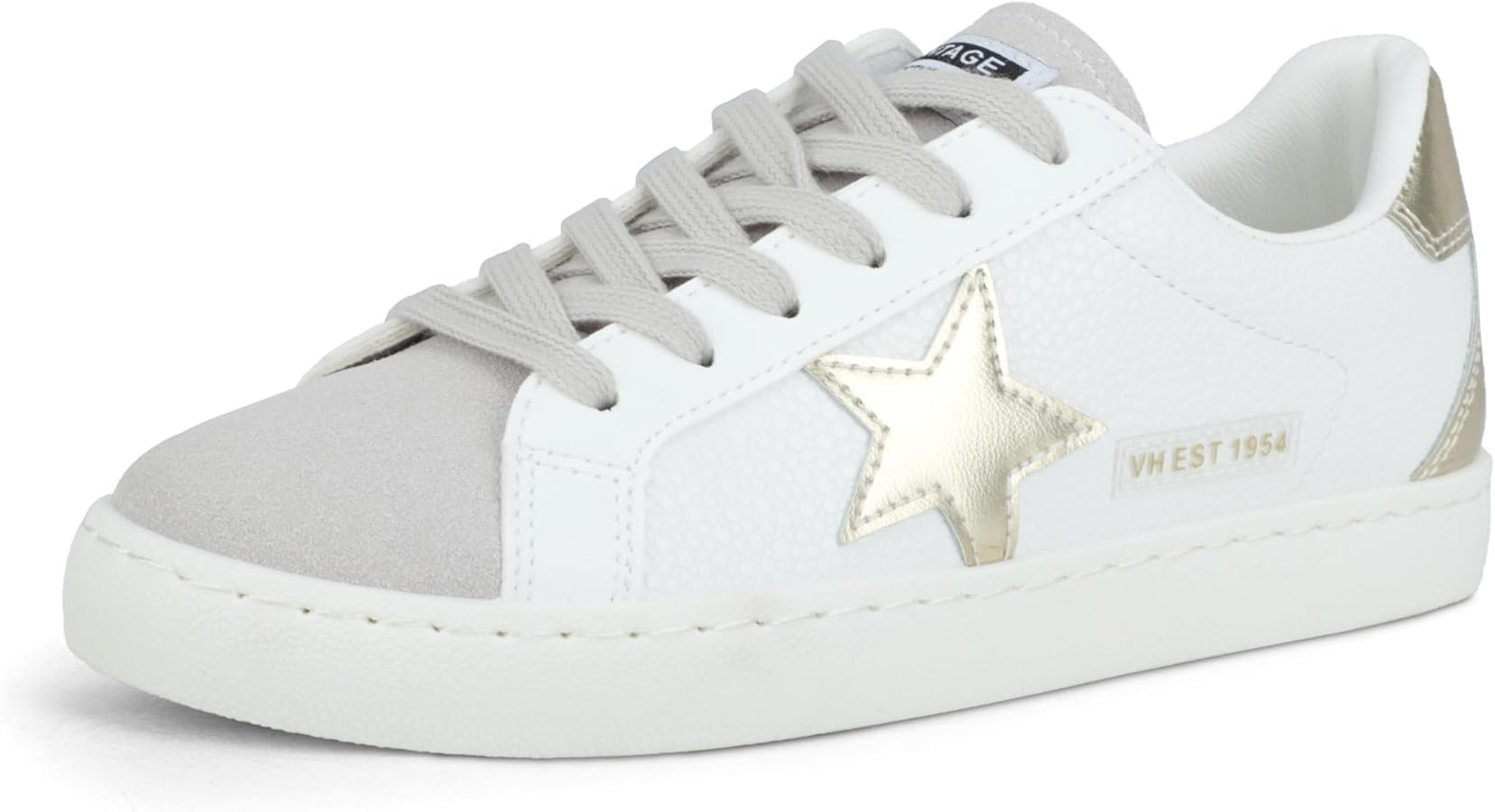 VINTAGE HAVANA Women’s Fashion Sneakers | Casual Lace up Low Top Tennis Shoes | Cute Trendy Dre... | Amazon (US)