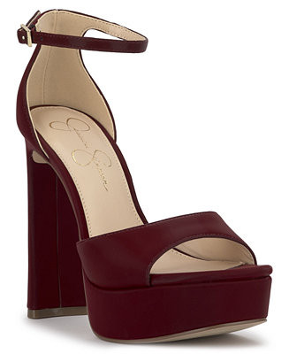 Jessica Simpson Women's Telxia Blade-Heel Platform Dress Sandals - Macy's | Macy's