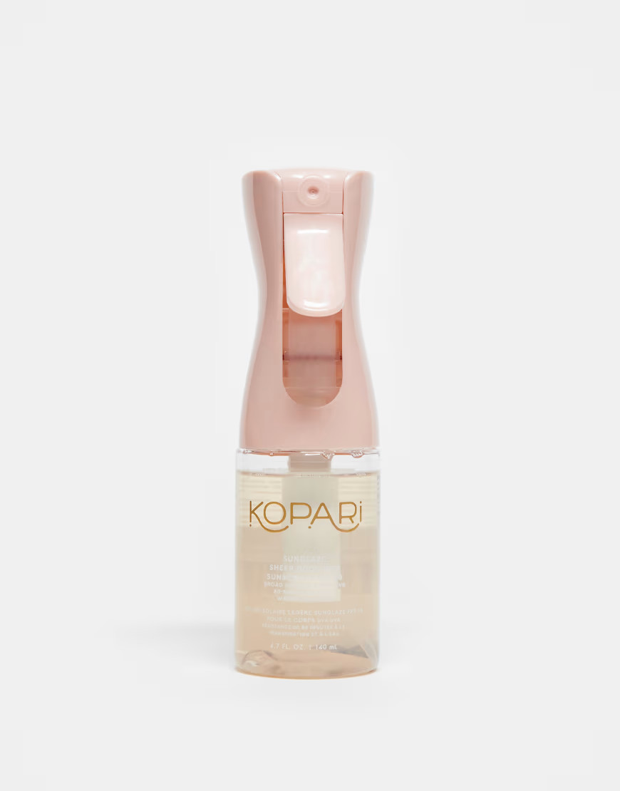 Kopari Golden Sunglaze Sheer Body Mist Sunscreen - Rose Gold SPF30-No colour | ASOS (Global)