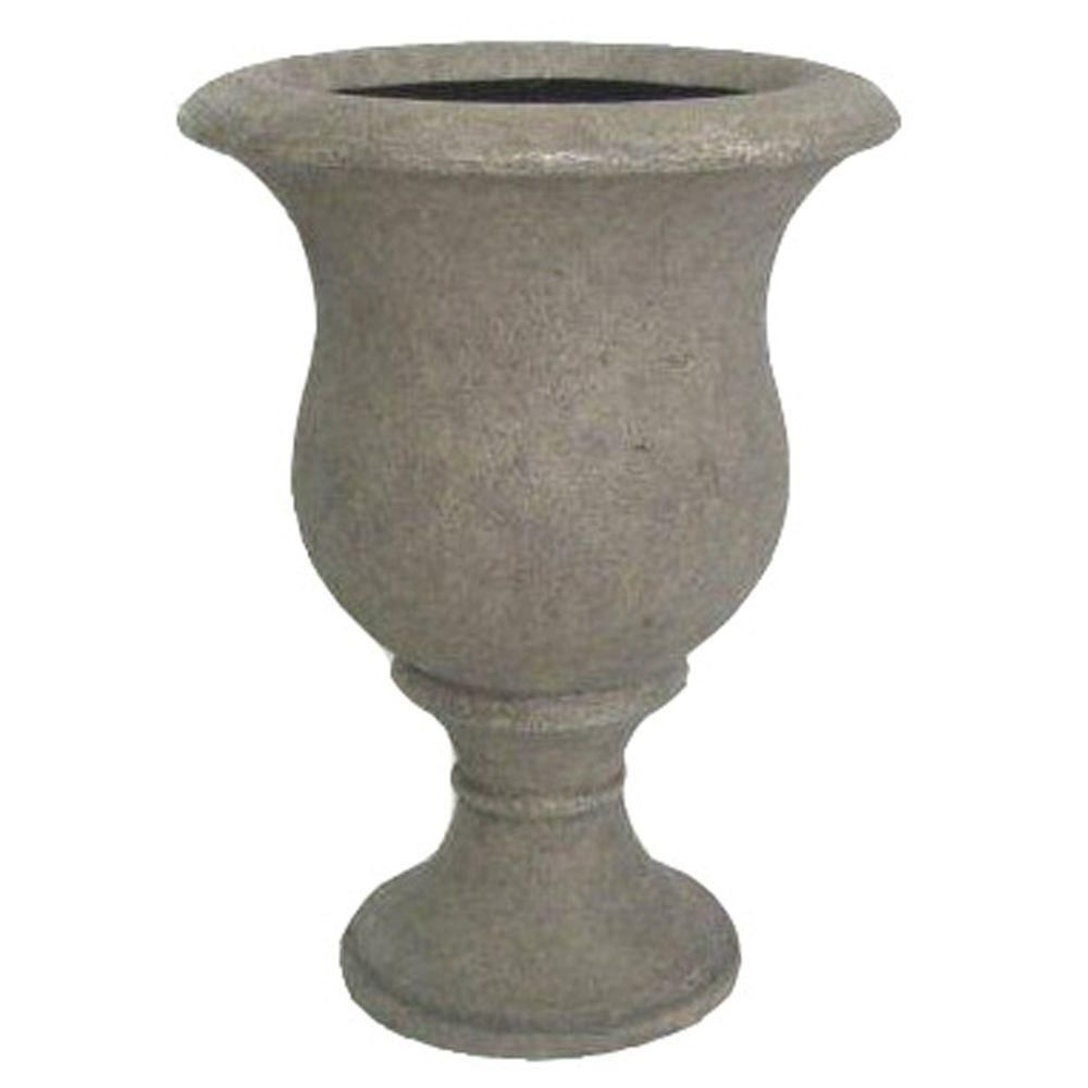 21.25 in. H Granite Stone Classic Urn | The Home Depot