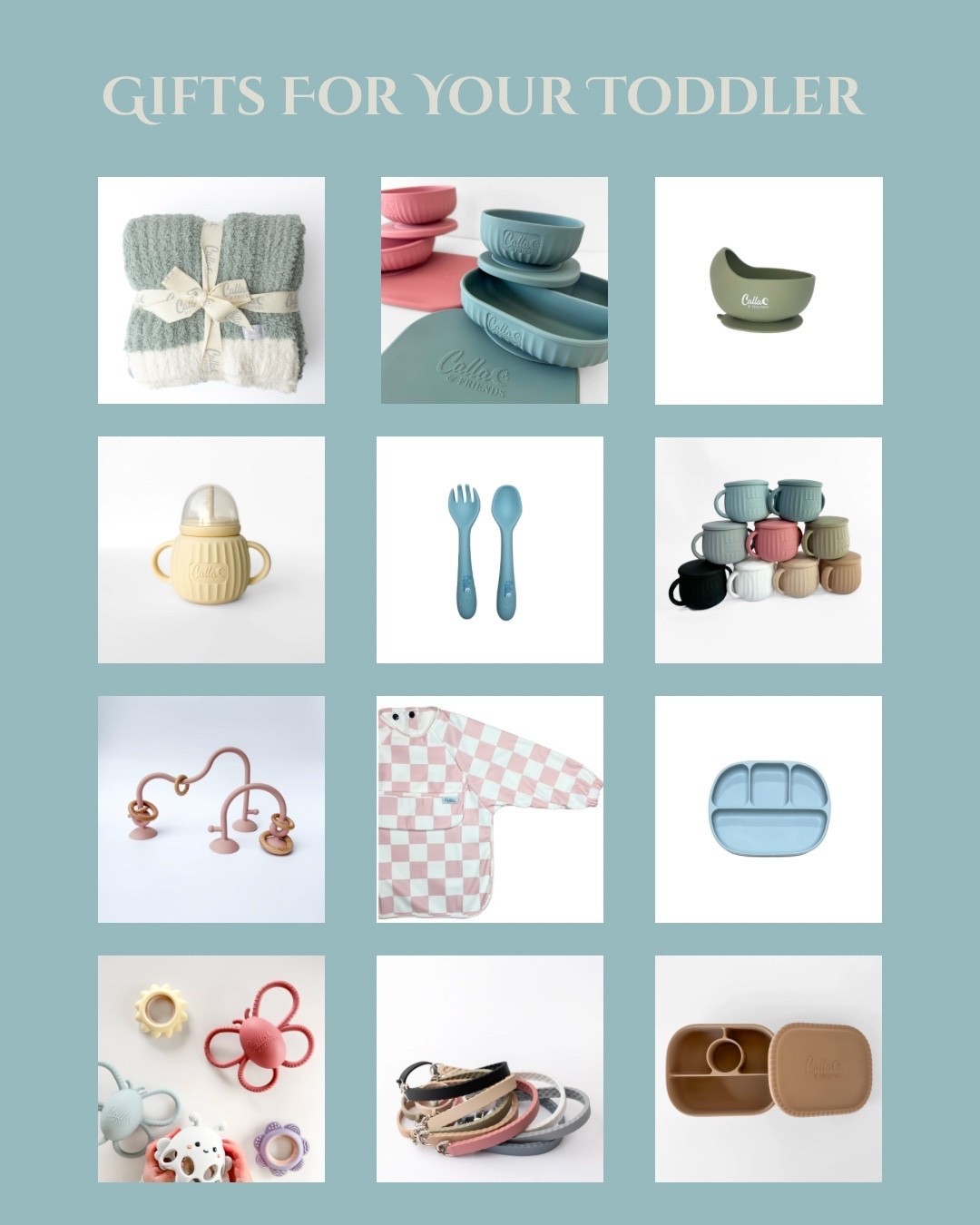 I have fallen in love with Calla and Friends! When my family asks what to buy my daughter for Christmas I send them this list! Amazing gift ideas for babies and toddlers! 
Mamas grab yourself something too😉
Don’t miss out on their Black Friday deals!

#LTKHoliday #LTKCyberWeek #LTKGiftGuide