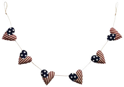 Celebrate Together™ Americana Heart American Flag Garland | Kohl's