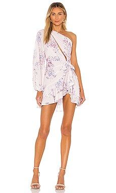 Michael Costello x REVOLVE Sunny Mini Dress in Lilac Floral from Revolve.com | Revolve Clothing (Global)