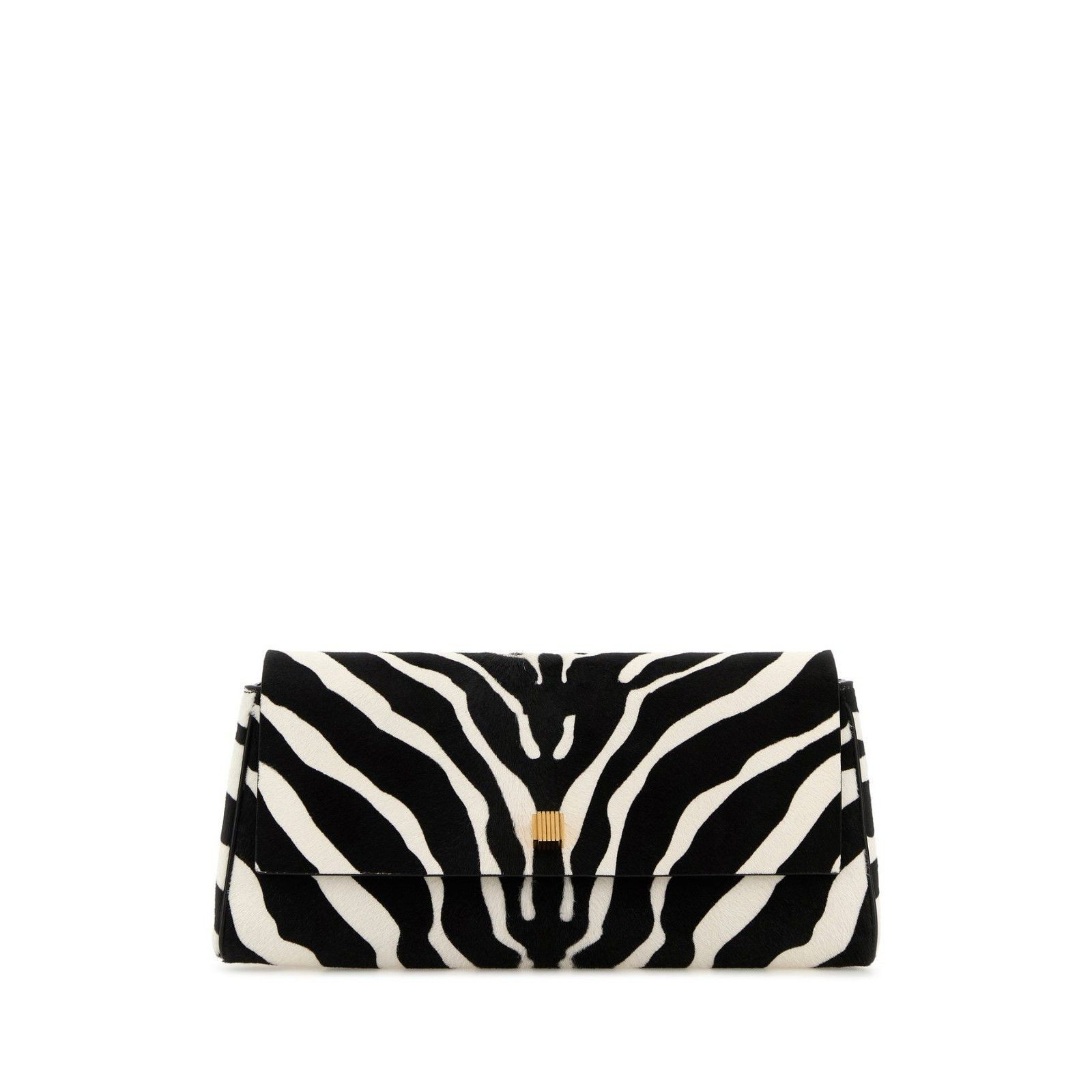 KHAITE KHAITE Audrey Black/White Calf Hair Clutch New & Authentic | Grailed | Grailed
