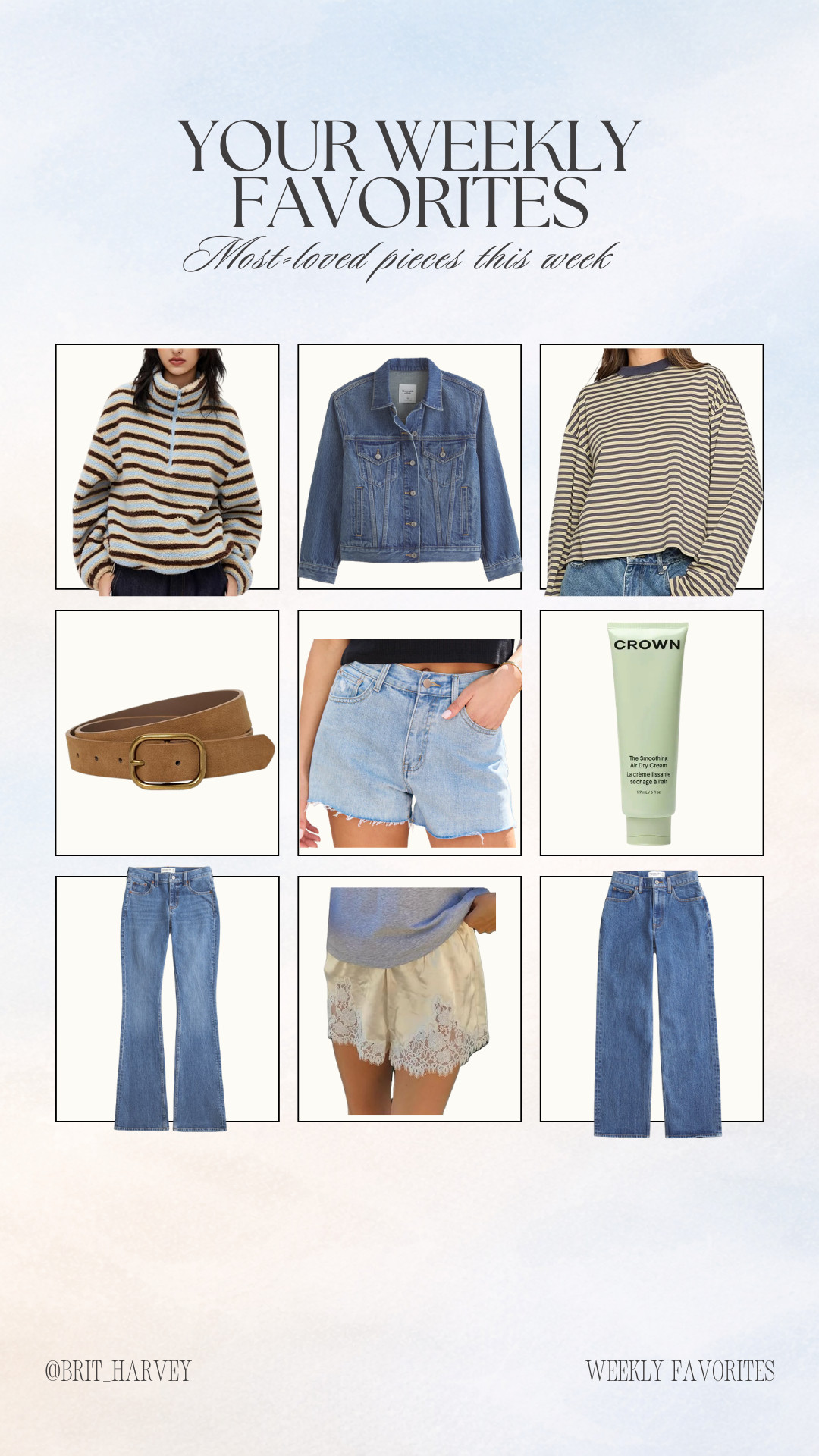 Weekly favorites 💙🤍 

#WeeklyFavorites
#LTKFinds
#LTKStyle
#ShopMyLTK
#LTKIt 

 