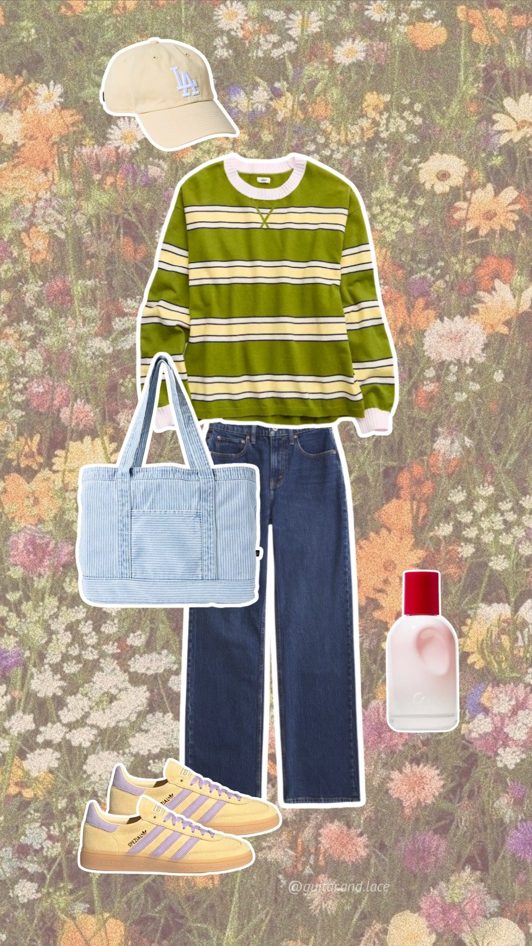 casual outfit ideas. mom outfits. wide leg jeans outfit. striped sweater. everyday outfits. adidas gazelle. 

#LTKootd #LTKSaleAlert #LTKSeasonal