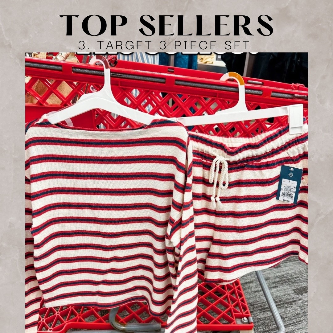 Weekly best sellers 
Target three piece set

#LTKootd #LTKgrwm #LTKmomlife