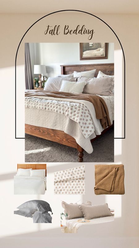 All of my favorite bedding for fall. Layering with knit throw blankets, duvet covers and comforters. Add some beautiful pillow covers. 

#LTKSeasonal #LTKhome #LTKHoliday