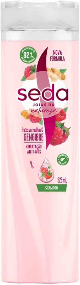 Seda Joias de Natureza Shampoo Uso Diário Hidratação Anti Nós, 325 ml | Amazon (BR)