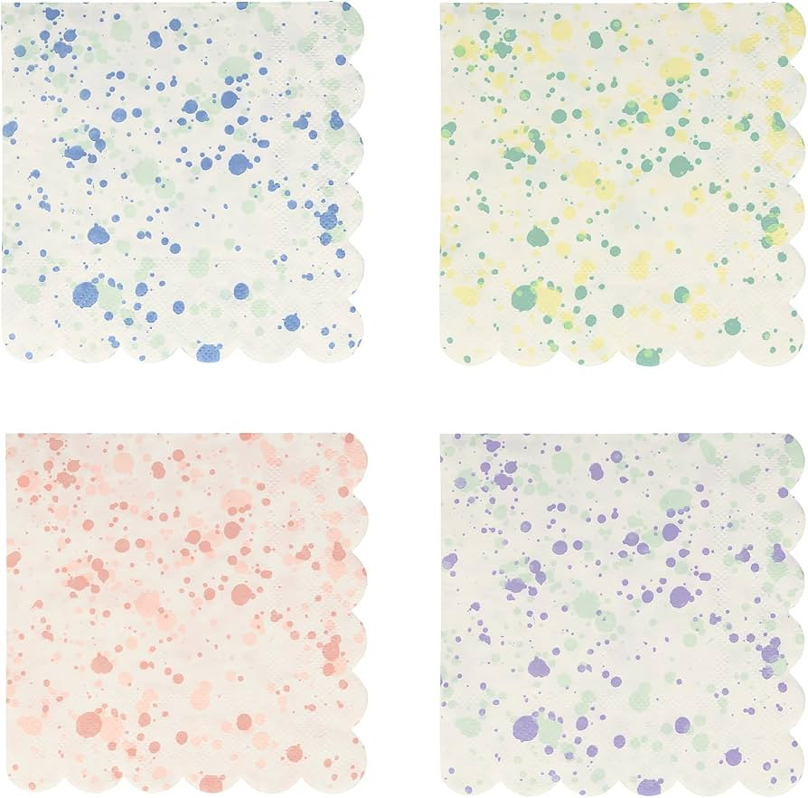 Meri Meri Speckled Small Napkins (Pack of 16) | Amazon (US)