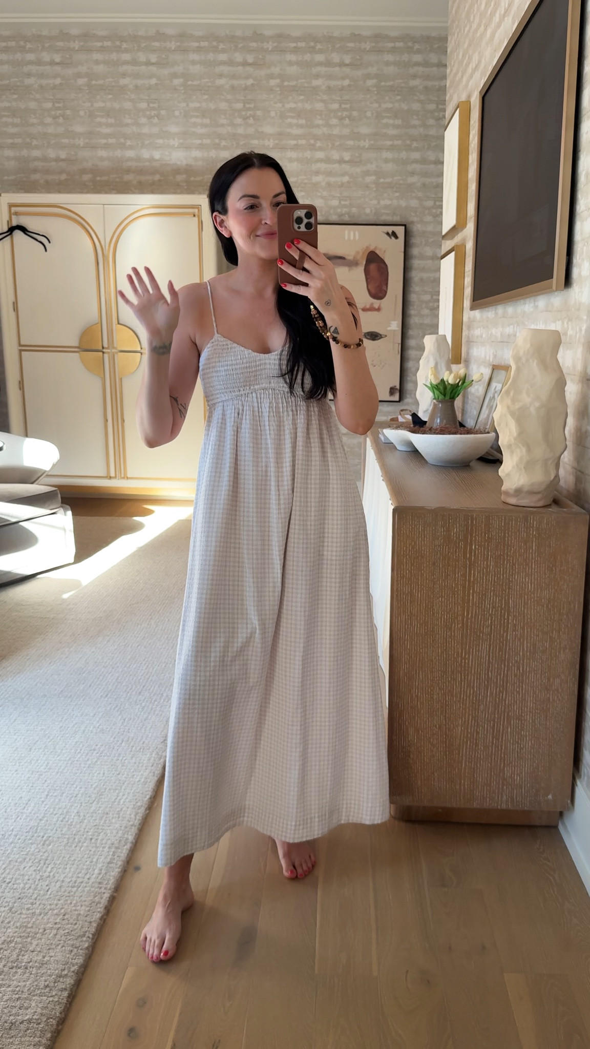 I love a flowy maxi dress for Spring! This one is low in stock, but I linked some similar smocked options. AFLTK for an extra 25% off 

#LTKSpringSale #LTKSaleAlert #LTKSeasonal