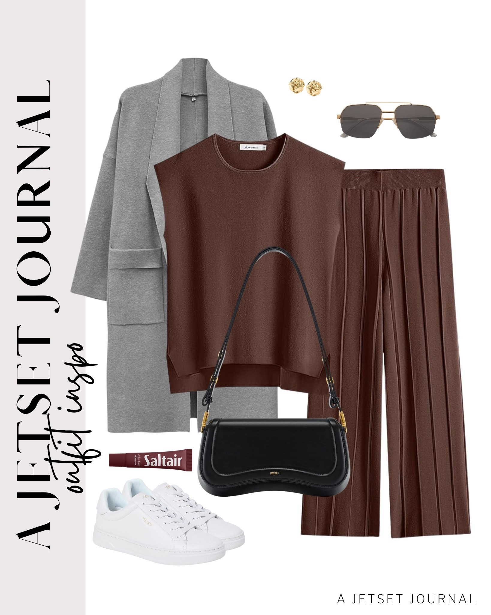 Add a cardigan coat over your favorite set for a new look!
two piece set, matching style, white sneakers, open front coatigan, saltair lip oil,  casual outfit, ways to style, casual outfit inspo, capsule wardrobe, favorite finds, top picks, mom outfit, everyday style, transitional style, trendy look, viral style, affordable look, amazon favorites, winter outfit idea

#LTKSeasonal #LTKFindsUnder50 #LTKU