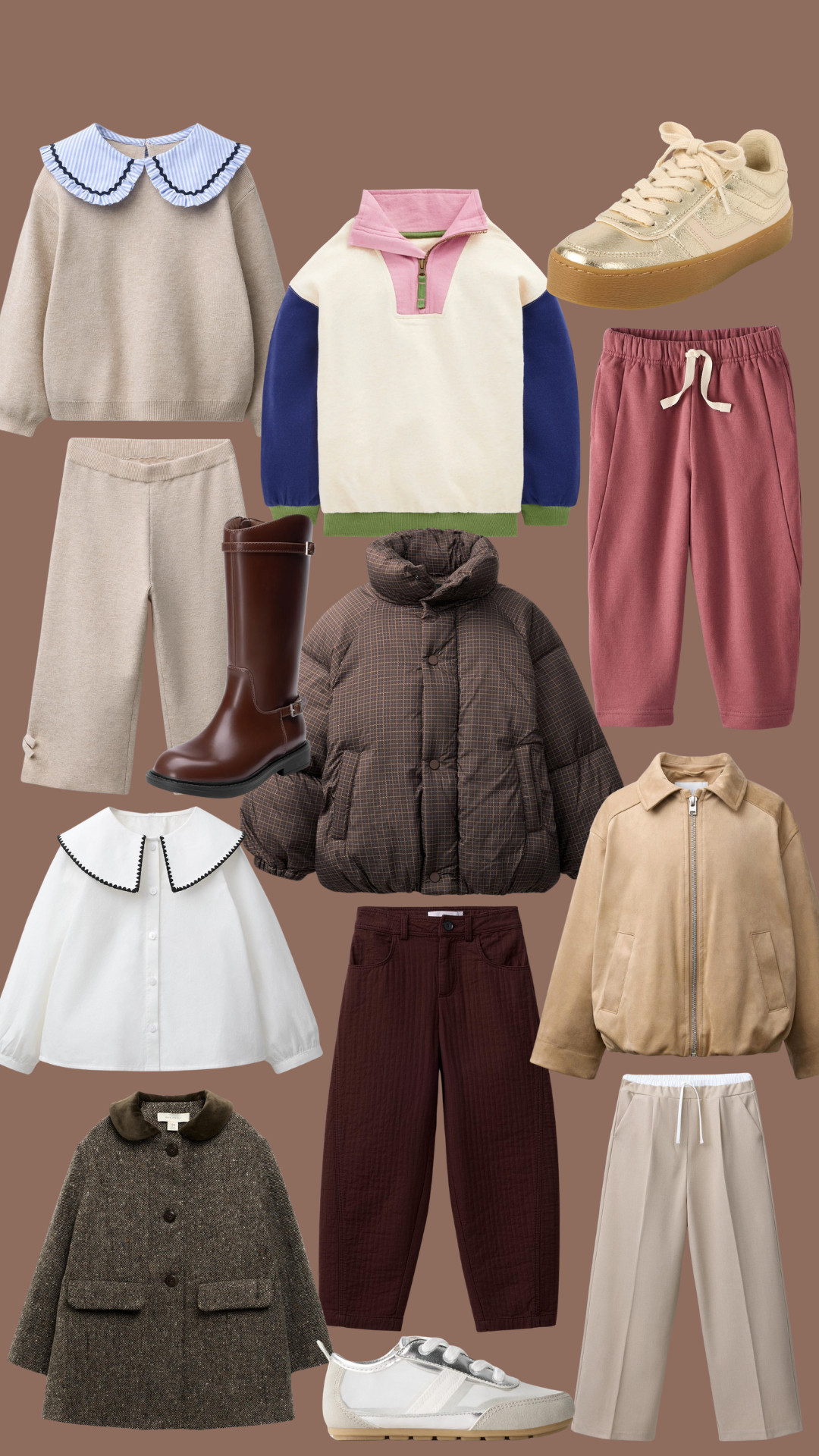 Girls’ winter staples! 🫶🏼 Thoughtfully layered pieces in warm neutrals and soft hues—perfect for mixing, matching, and staying cozy all season long. 

 #LTKootd #LTKSeasonal #LTKKids