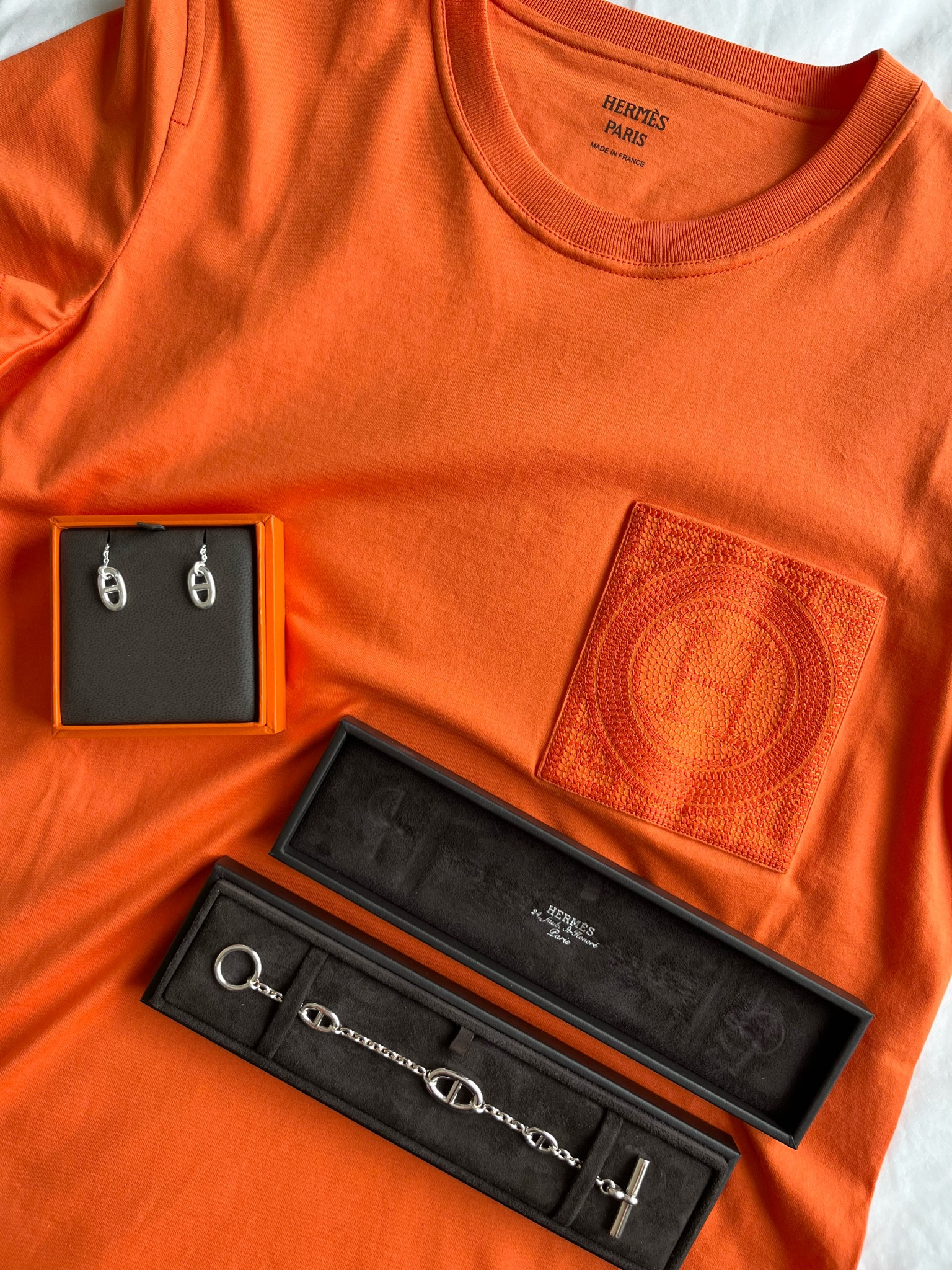 The BEST EVERYDAY FINE JEWELRY for any and every occasion! I recently wore my favorite Hermès Farandole bracelet and drop earrings to a summer wedding, but fine jewelry doesn’t have to be reserved for special occasions. There are so many affordable fine jewelry pieces to choose from that are surprisingly versatile. If you want to elevate any outfit, add a few delicate and understated jewelry pieces. Think classic diamond tennis bracelets, Pearl stud earrings, and solitaire pendants. You don’t even have to go the precious stone route — if you’re looking for everyday fine jewelry on a budget, you can opt for simple silver or gold hoop earrings and matching bracelet. I personally don’t like to mix metals as I prefer a more cohesive and coordinated look, but it’s all up to you! I’ve linked a few different elegant and affordable essential fine jewelry brands below if you’re looking to start or add to your jewelry collection!#LTKunder50 

#LTKstyletip #LTKwedding