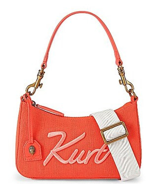 Kurt Geiger London Small Kurt Hobo Crossbody Shoulder Bag - Orange | Dillard's