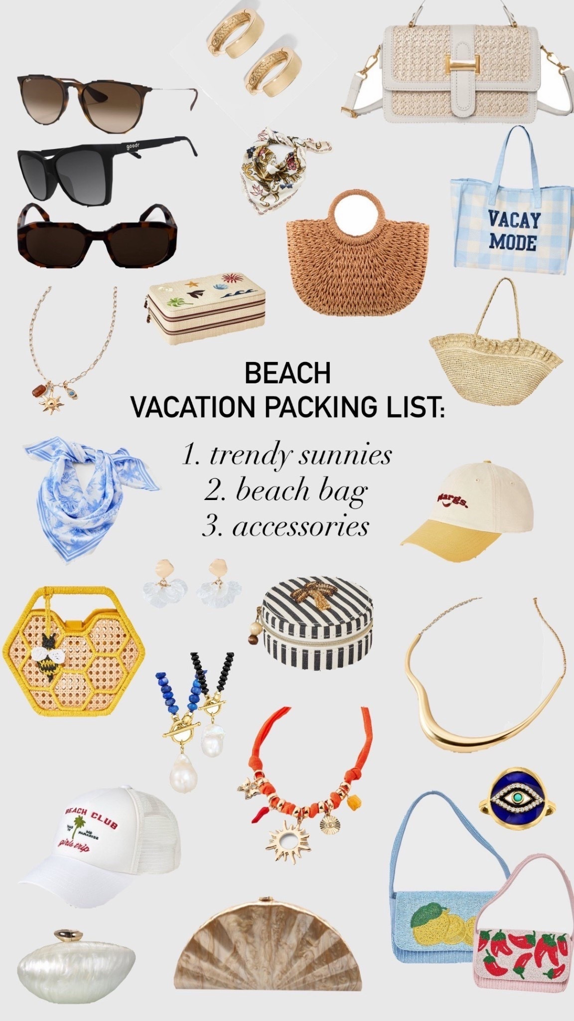 G for warm weather!
Target has us SET with some great deals  🙌🏼 ☀️ 
Here’s a one stop shopping list for all things to amp up your spring and summer outfits:
affordable beach bags, trendy sunglasses, and must-have summer accessories—all under budget and perfect for vacation outfits, pool days, and resort wear 🫶🏼
- snag any of these as a Mother’s Day gift and you’ll score big!

#LTKaccessories #LTKtrends #LTKWomens #womenssunglasses #springoutfits2026 #summeroutfits #summerjewelry #goldjewelry #vacationoutfits #targetfinds #packinglist #resortwear

#LTKgrwm #LTKMothersDay #LTKSeasonal