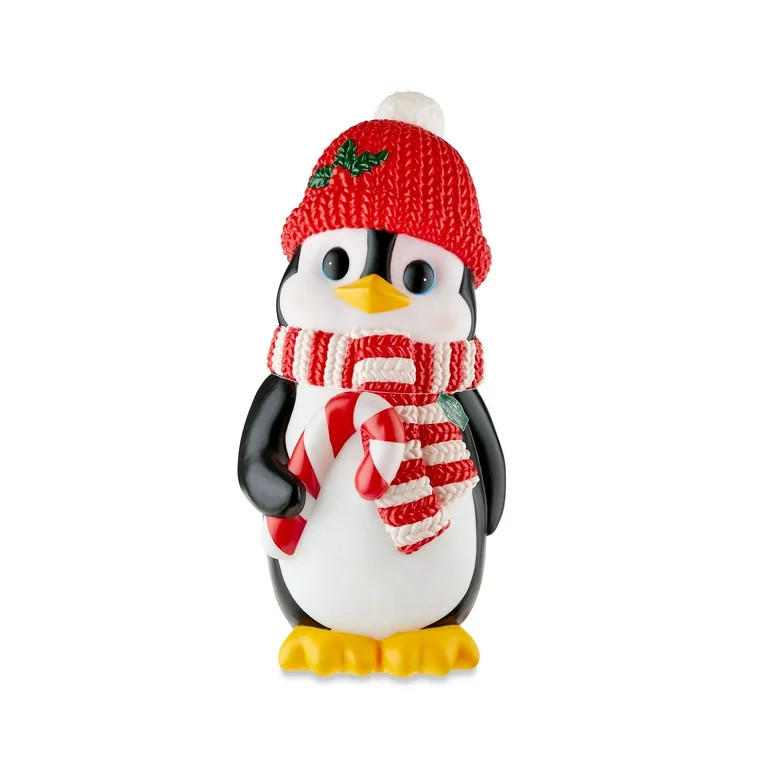 32" Lighted Blow Mold Penguin Christmas Decoration, 32 in, Multi-Color, by Holiday Time | Walmart (US)