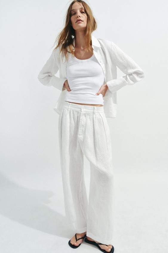 RIBBED SLEEVELESS TOP | Zara US