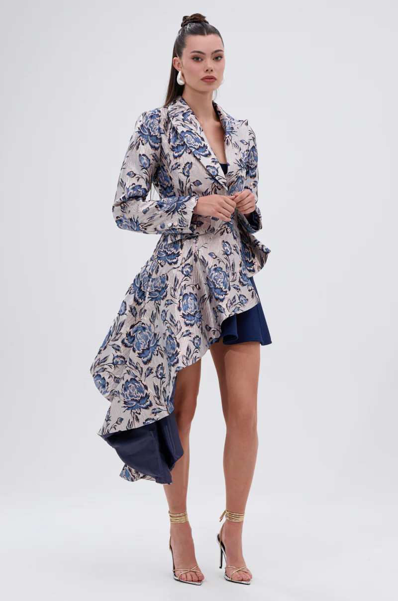 CHARLOTTE ASYMMETRICAL BLAZER | AKIRA