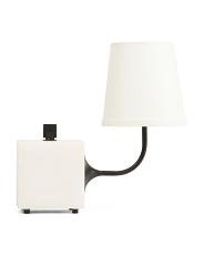 12x6x12 Blockhead Alabaster Gooseneck Mini Lamp | TJ Maxx