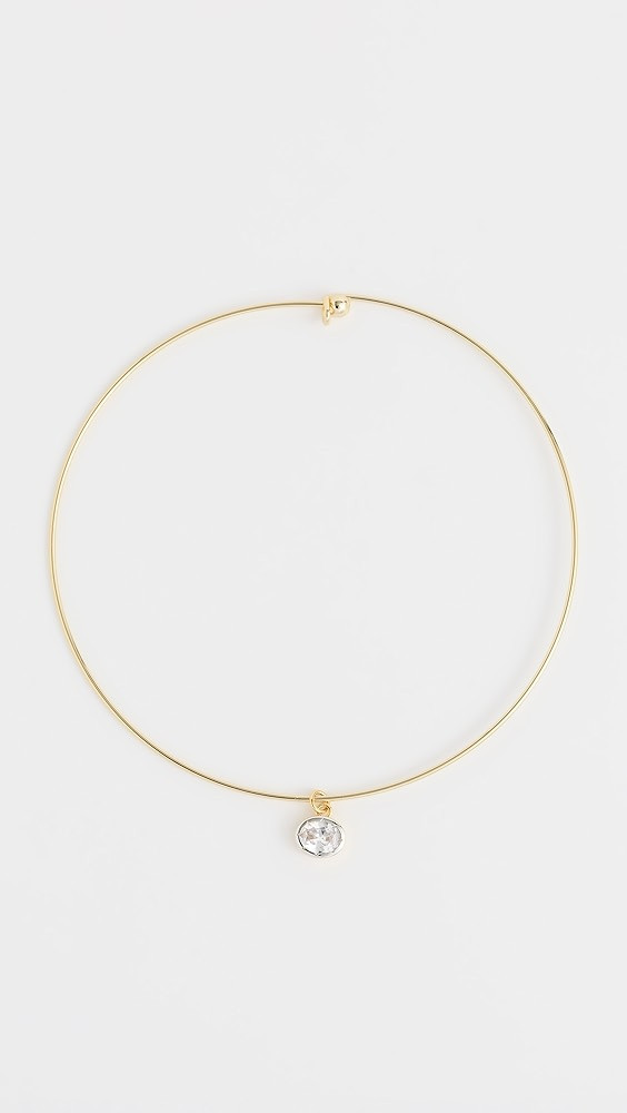 The Marais Pendant Gold Wire Necklace | Shopbop