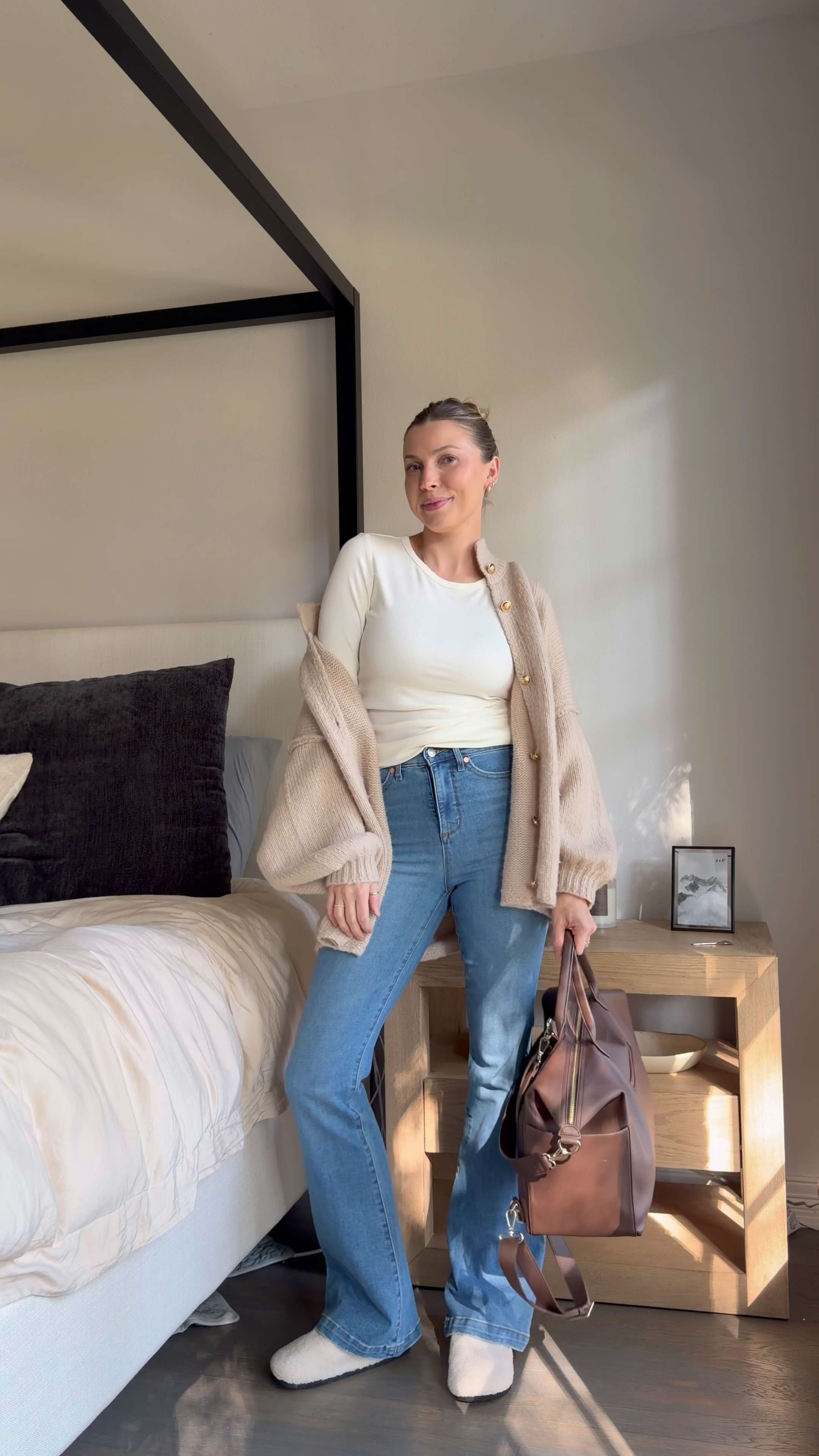 The perfect everyday long sleeve! Size M but could have done S. Cardigan in M. 

 

#LTKgrwm #LTKmomlife #LTKFindsUnder50