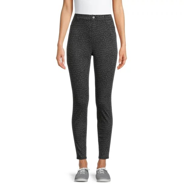 Time and Tru Women's High Rise Jeggings - Walmart.com | Walmart (US)