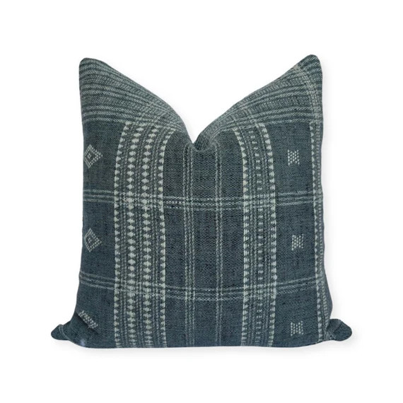 Indian Wool Throw Pillow Cover 20 x 20 Vintage Pillow Throw Pillow Sofa Pillow Cover Decorative Pill | Etsy (US)