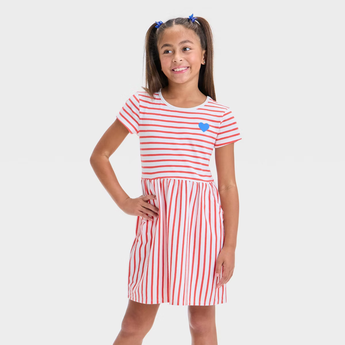 Girls' Short Sleeve Dress - Cat & Jack™ | Target