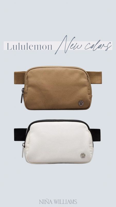 New Lululemon Everyday Belt Bags! 

#LTKfindsunder50 #LTKtravel