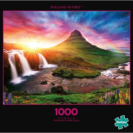 Buffalo Games - Photography - Iceland Sunset - 1000 Piece Jigsaw Puzzle | Walmart (US)