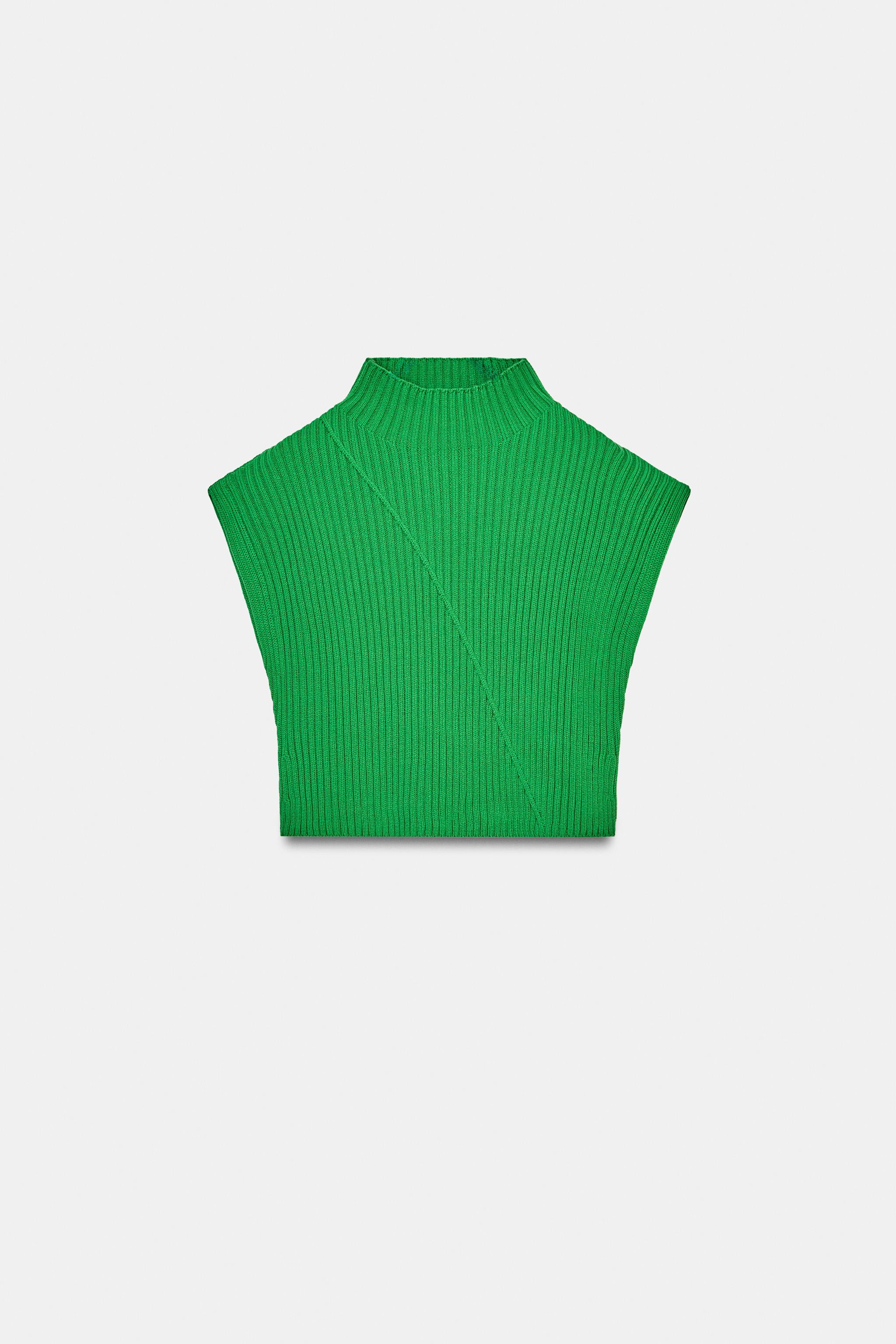 RIB KNIT VEST | Zara US