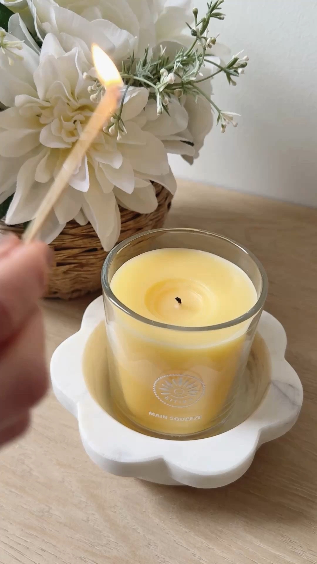Main squeeze candle smells so fresh 🍋 

#LTKSeasonal #LTKselfcare #LTKHome