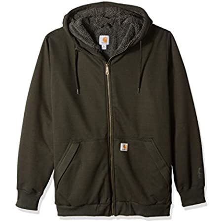 Carhartt Men's Rain Defender® Loose Fit Heavyweight Full-Zip Sweatshirt | Amazon (US)