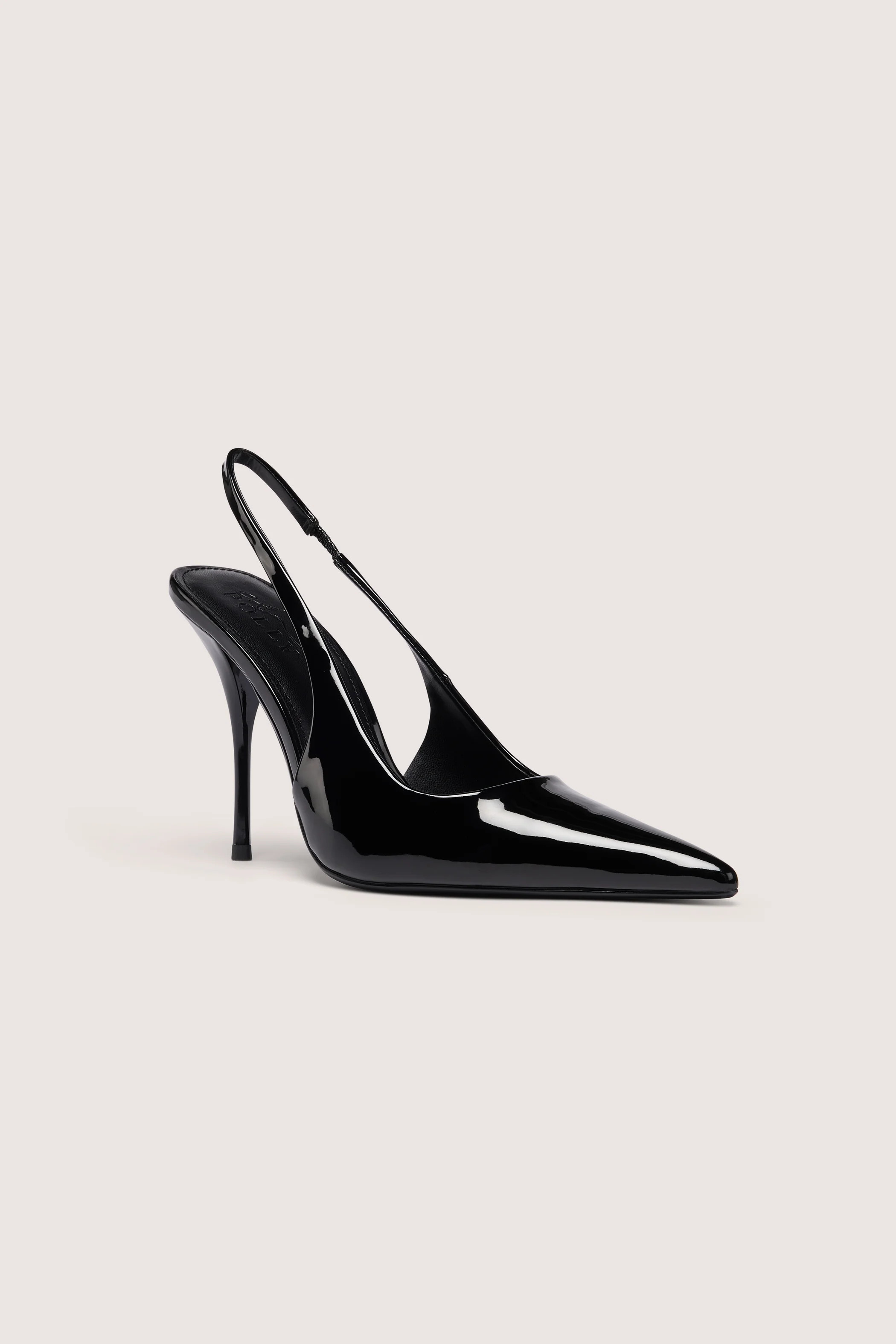 Octavya Sling-Back Heels in Black | Oh Polly | Oh Polly