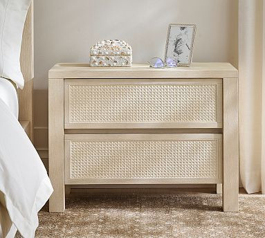 Marina Cane Nightstand (32") | Pottery Barn (US)