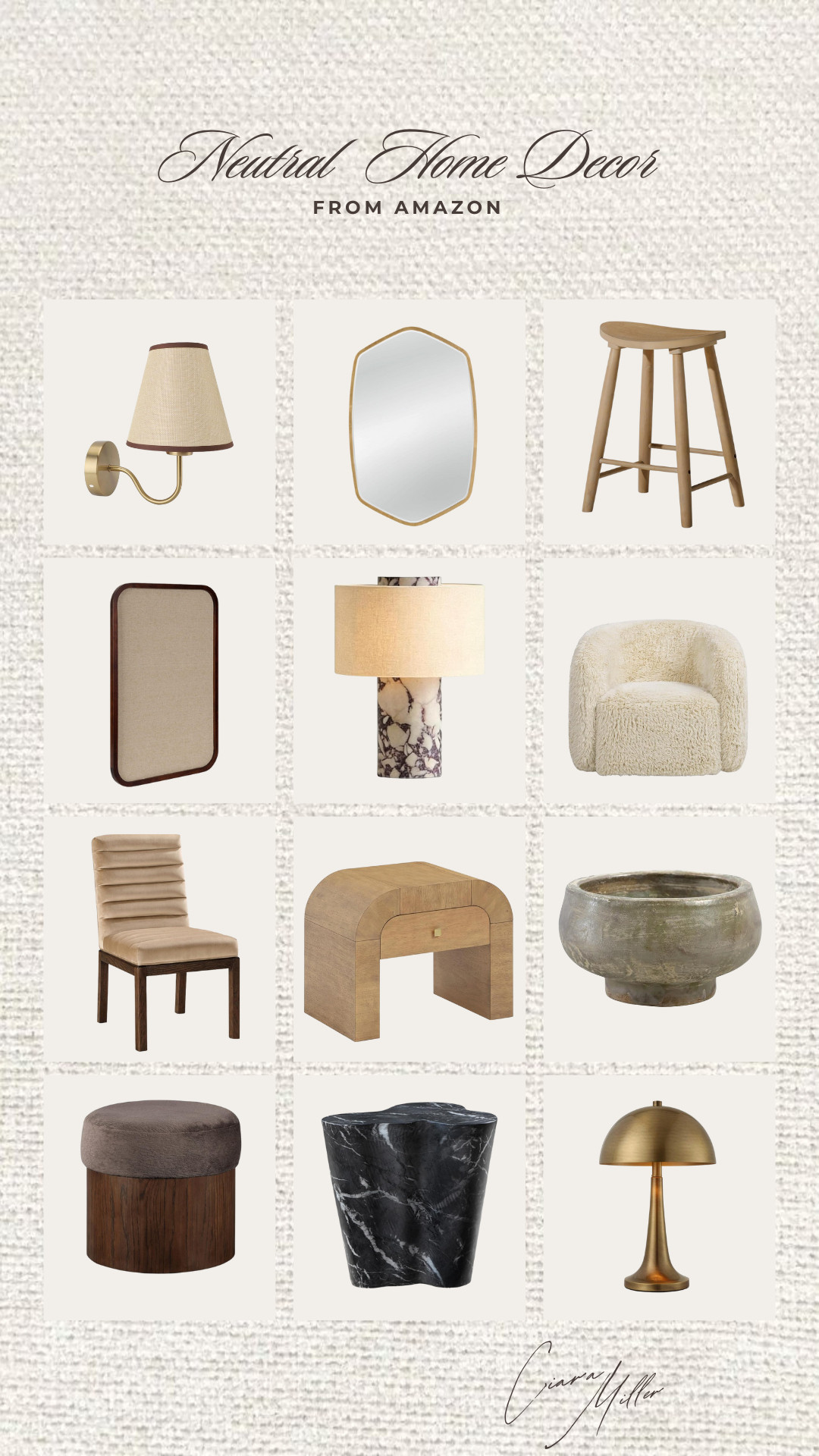 Neutral Home Decor - From Amazon 

Home Decor | Neutral Home Decor | Amazon Finds | Winter Home Decor | 

 #LTKHome