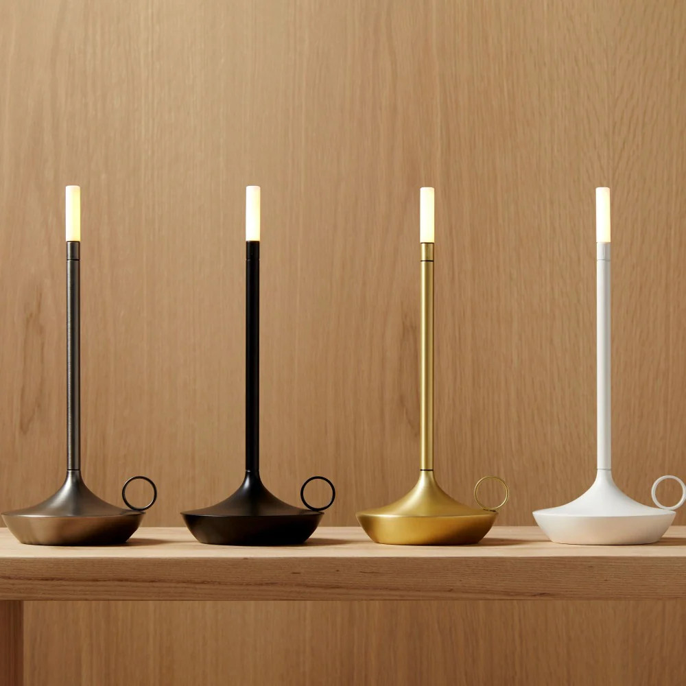 Graypants Wick Portable LED Table Lamp | Sabavi Home