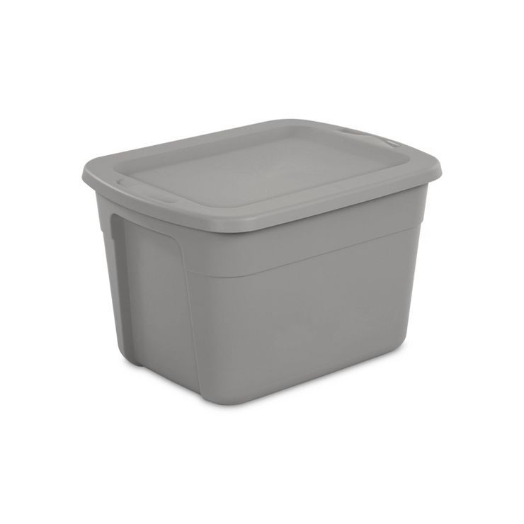 18gal Storage Tote Gray - Room Essentials™ | Target