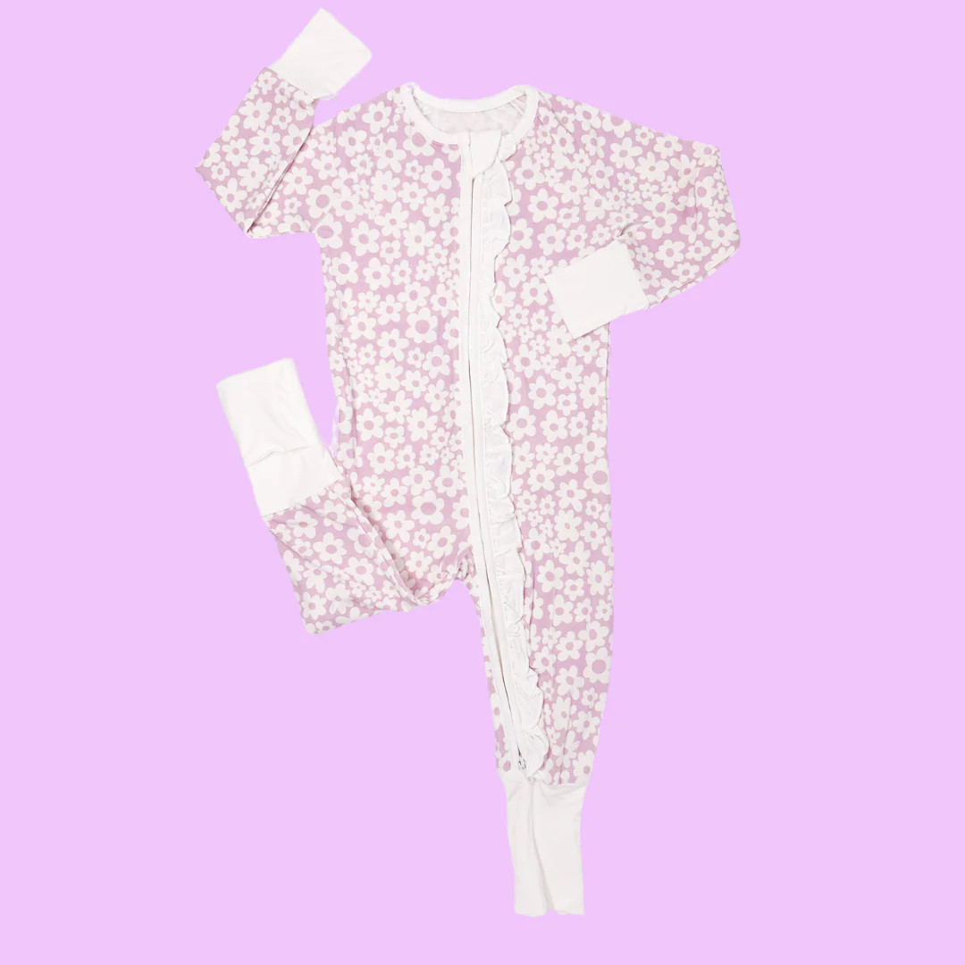 Kaylee Premium Ruffle Romper (FINAL SALE) | Poppy Kids Co
