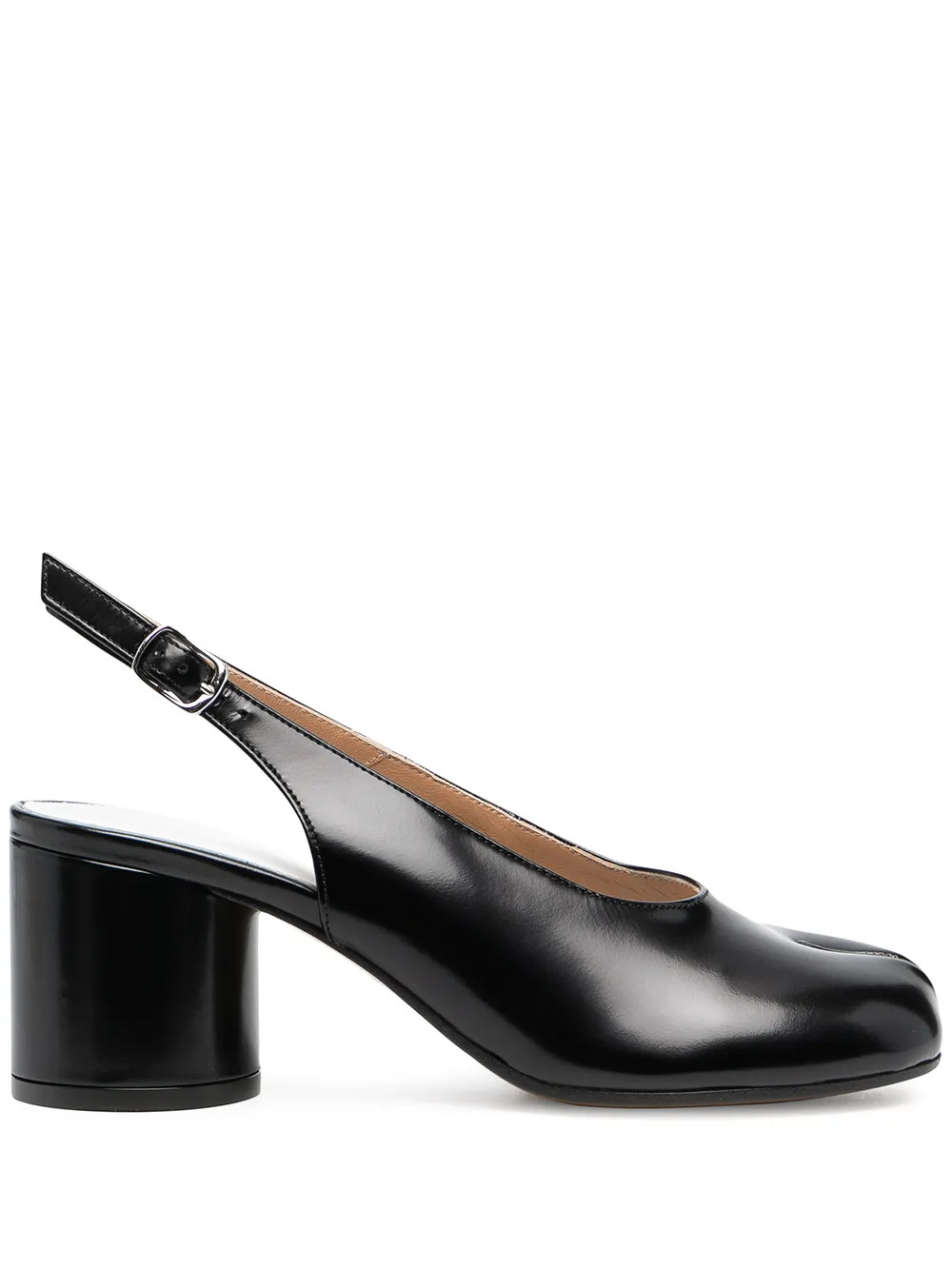 Maison Margiela Tabi 60mm Slingback Pumps - Farfetch | Farfetch Global