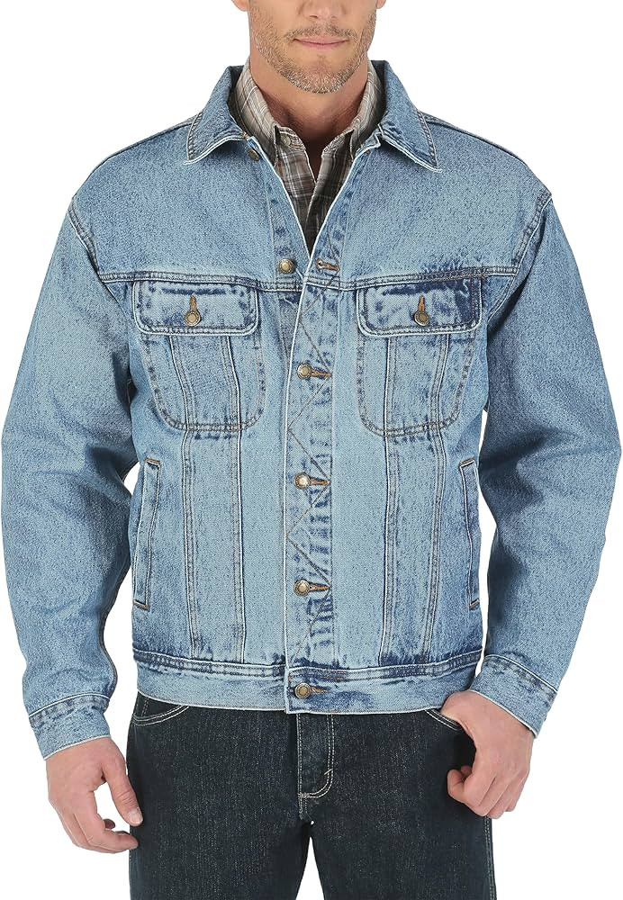 Wrangler Men's Rugged Wear Unlined Denim Jacket | Amazon (US)