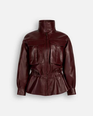 Hope Leather Jacket | DUCIE