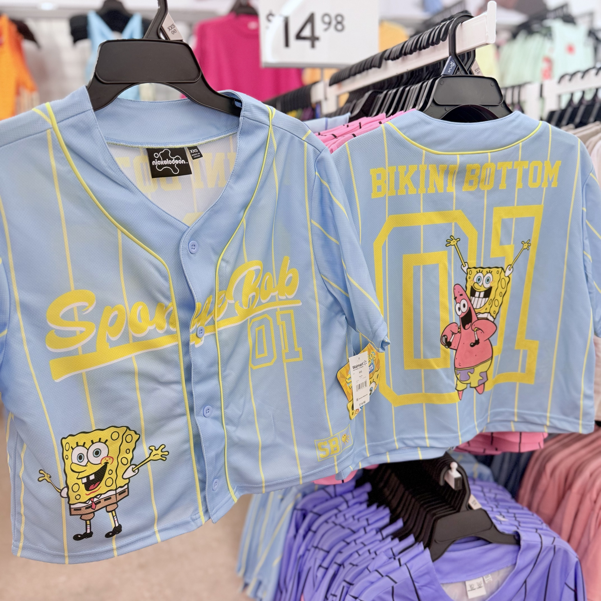 Walmart ✨ women’s cropped character baseball jerseys 

#LTKSeasonal #LTKU #LTKootd