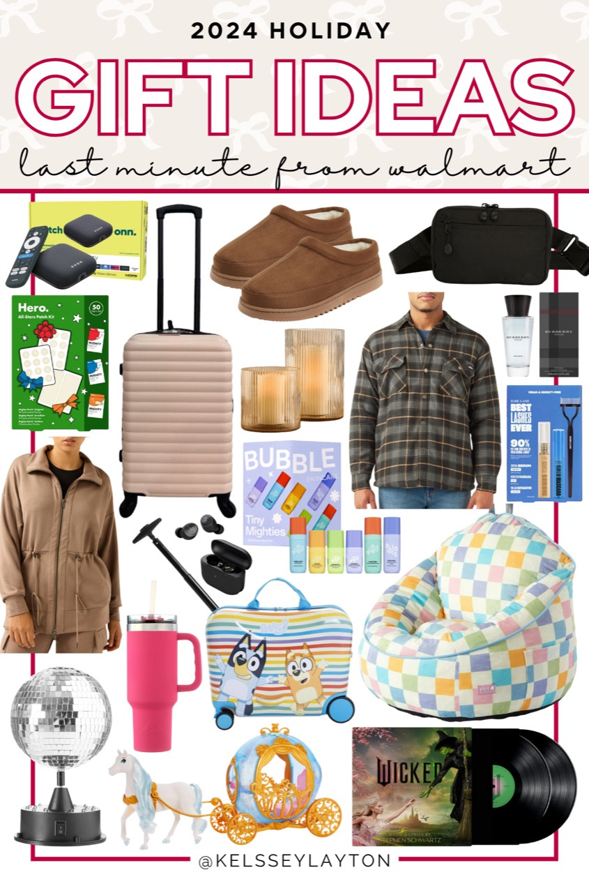 Gift guide for last minute gifts from Walmart!! Walmart gift ideas, gift guide, kelssey Layton gift guide 

#LTKGiftGuide #LTKSaleAlert #LTKFindsUnder50