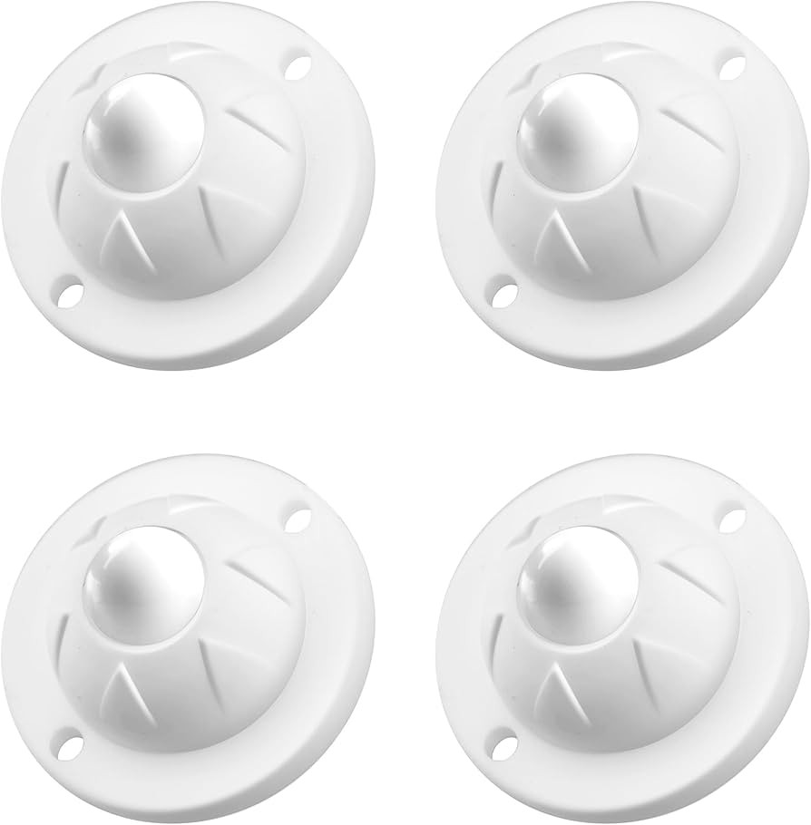 PlusRoc 4 Pack Self Adhesive Caster Wheels for Appliance, Load Capacity 55LBs(4PCS), Mini Swivel ... | Amazon (US)